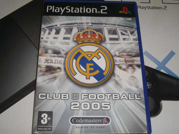 Real Madrid Club Football Playstation 2 eredeti lemez elad