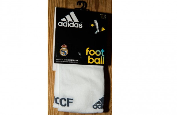 Real Madrid eredeti, j adidas fehr lbszrvd (tbb mret)