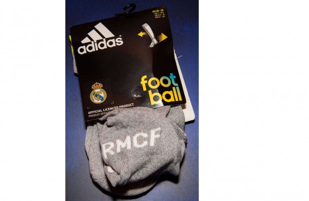Real Madrid eredeti, j adidas szrke Sportszr/Lbszrvd