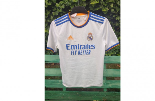 Real Madrid eredeti adidas fehr 2021-22 gyerek mez (XL,176)