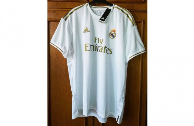 Real Madrid eredeti adidas fehr arany 2019-2020 mez (2XL)