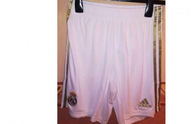 Real Madrid eredeti adidas fehr arany rvid nadrg (S)