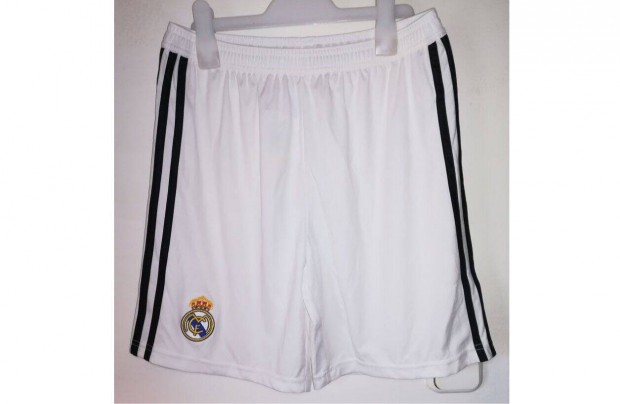 Real Madrid eredeti adidas fehr fekete rvid nadrg (XL, 176)