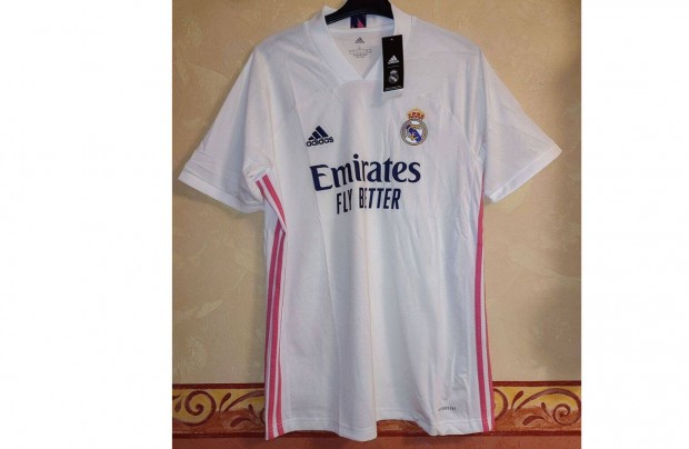 Real Madrid eredeti adidas fehr pink 2020-21 mez (M)