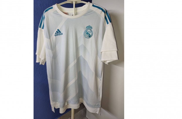 Real Madrid eredeti adidas fehr szrke edz mez (XL, 176)