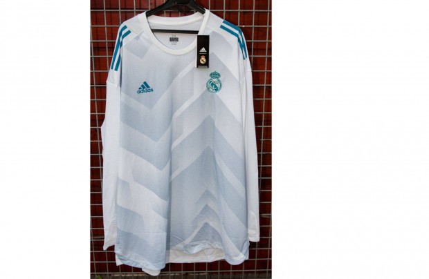 Real Madrid eredeti adidas hossz ujj fels (2XL)