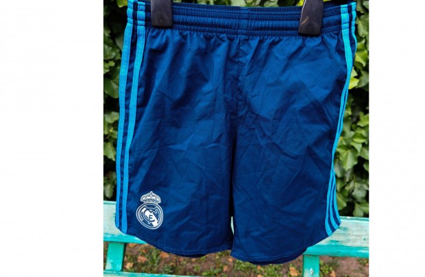Real Madrid eredeti adidas kék gyerek rövid nadrág (140)