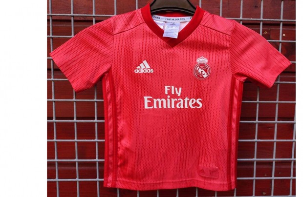 Real Madrid eredeti adidas pink gyerek mez (2XS, 116)