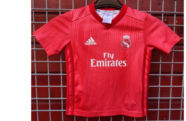 Real Madrid eredeti adidas pink gyerek mez (2XS, 116)