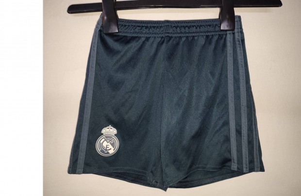 Real Madrid eredeti adidas szrke gyerek rvid nadrg (116)