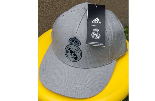 Real Madrid eredeti adidas szrke snapback sapka