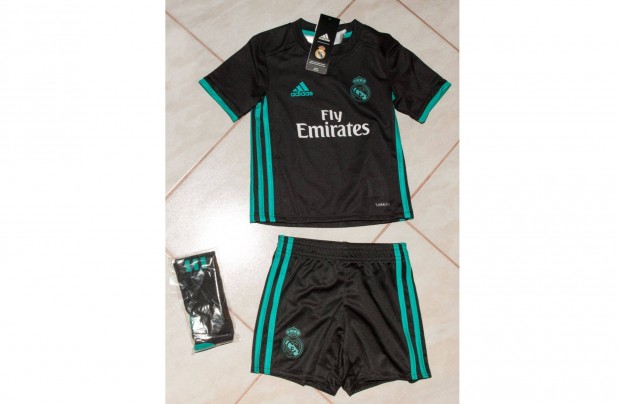 Real Madrid eredeti adidas zöld fekete baby szett (98)
