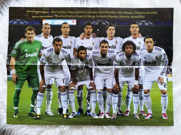 Real Madrid óriás poszter 56x40 cm