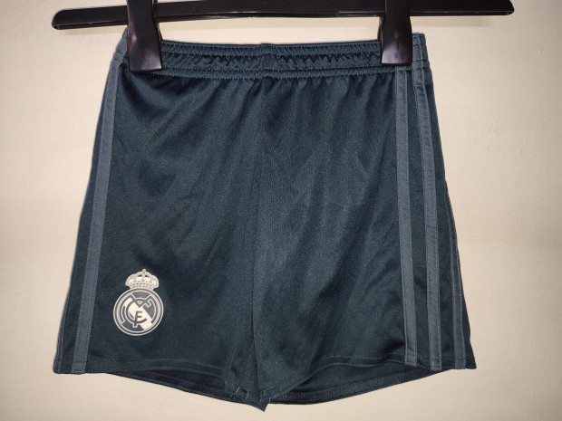 Real Madrid szürke eredeti adidas gyerek rövid nadrág (116)