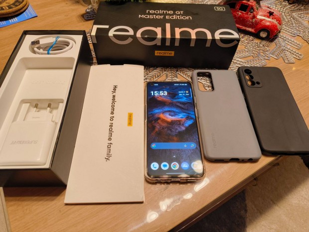 Realme GT Master Cosmos Black 6+6/128 5G Dualsim/Fggetlen!