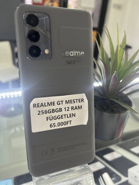 Realme GT Mester 256GB 12 RAM Krtyafggetlen 3 hnap garancival 