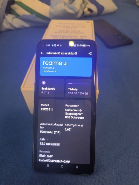 Realme gt2 12/256 verzi csere beszmts is