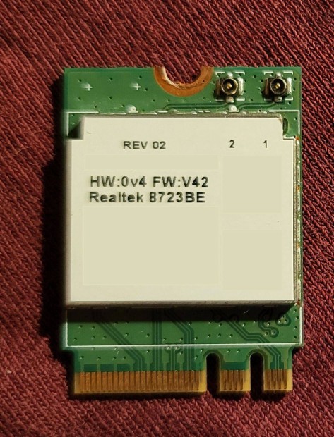 Realtek RTL8723BE hálózati kártya
