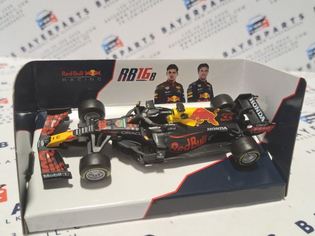 Red Bull F1 RB16B Honda RA620H #33 (2021) - Max Verstappen - Bburago