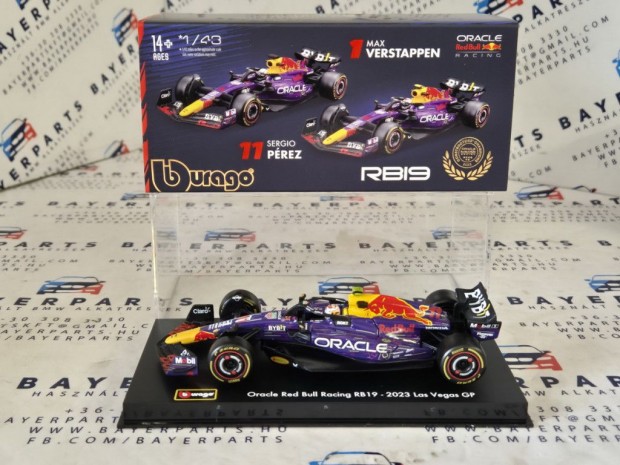 Red Bull RB19 F1 #11 (2023) - Las Vegas - Sergio Perez - PILTVAL -