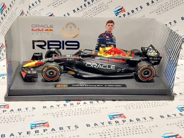 Red Bull RB19 F1 #1 (2023) - Max Verstappen - PILTVAL -  Burago - 1