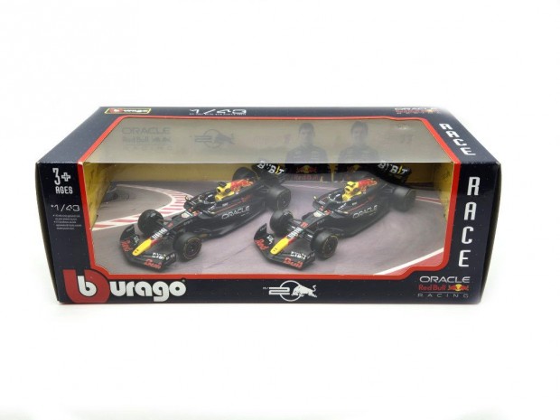 Red Bull RB20 F1 szett (2024) - #1 Max Verstappen - #11 Sergio Perez