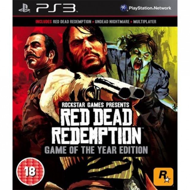 Red Dead Redemption (18) GOTY Ed PS3 játék