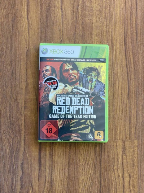 Red Dead Redemption (Game of The Year Edition) eredeti Xbox 360 jtk