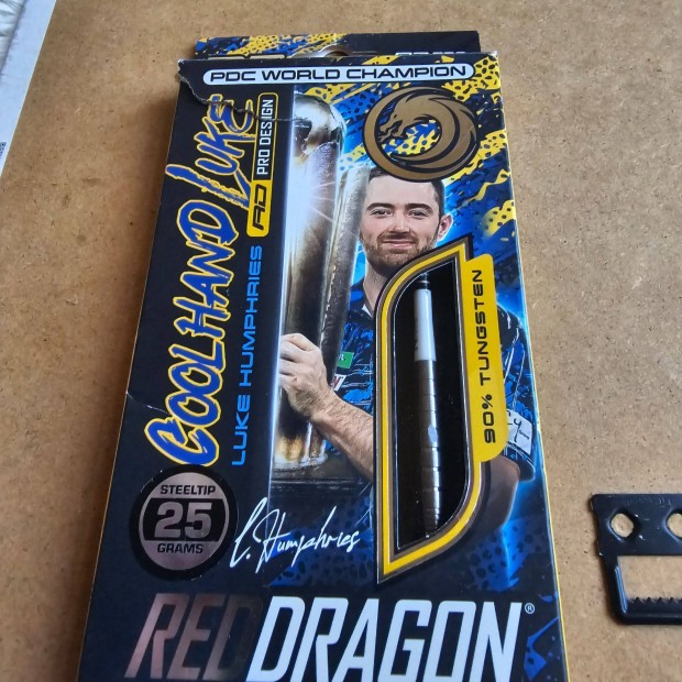 Red Dragon Luke Humphries - Cool Hand - TX3 darts j