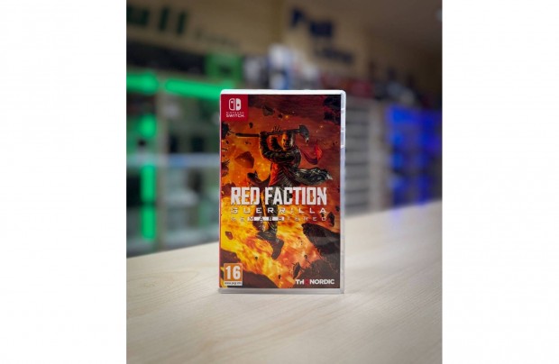 Red Faction Guerrilla Re-Mars-tered Nintendo Switch jtkszoftver