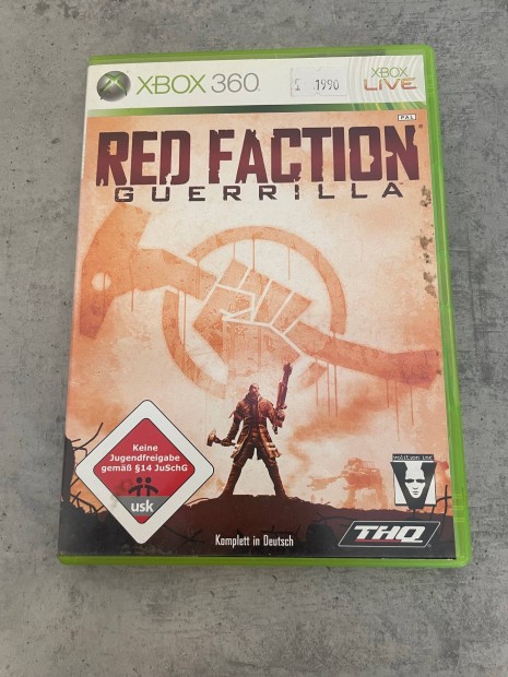 Red Faction: Guerilla Xbox 360 jtkszoftver