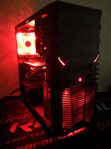 Red Shark PC - Ryzen 5 3600, 16Gb, Gtx 1070 stb
