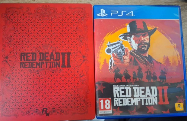 Red dead redemption 2 Playstation 4 steelbookal