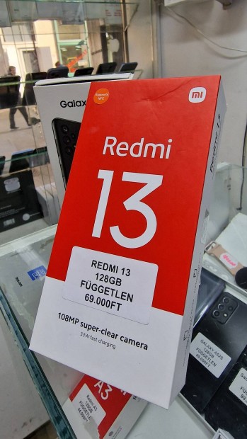 Redmi 13 ,128GB, Fggetlen  Akci, j 