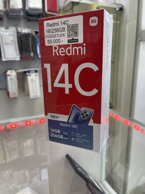 Redmi 14C -16/256GB- Krtyafggetlen - j Bontatlan