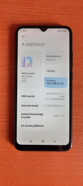 Redmi 9A telefon