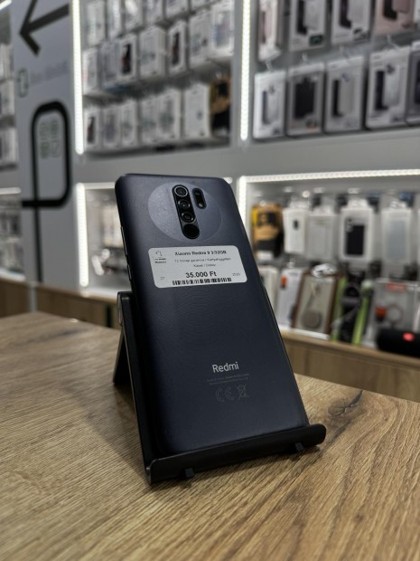 Redmi 9 Kártyafüggetlen 32 GB 3 GB Ram, 12 hó garancia
