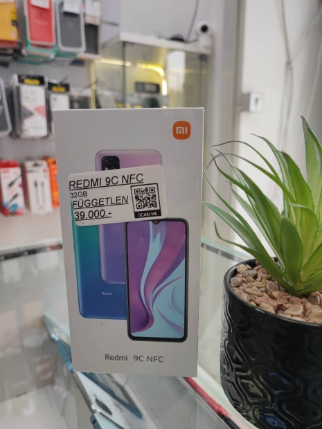 Redmi 9 NFC 32GB krtyafggetlen Garancia+Szllits