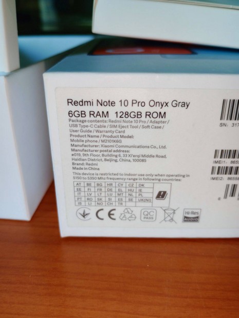Redmi Note 10 Pro Onyx Gray 6GB/128GB