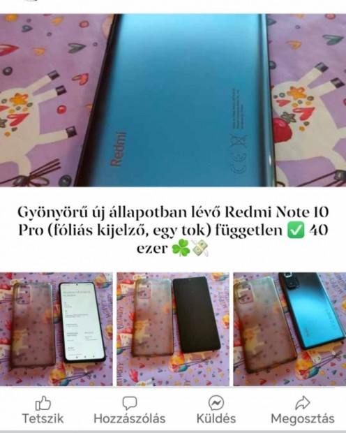 Redmi Note 10 Pro gynyr !!