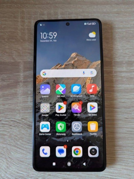 Redmi Note 12 Pro 5G Black 6GB+2 Ram/128GB J llapot !