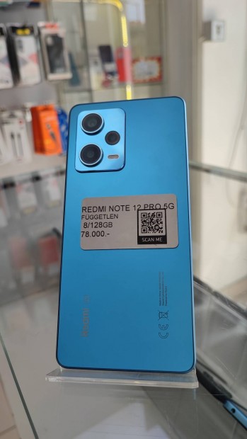 Redmi Note 12 Pro 5G - 8/128GB - Krtyafggetlen