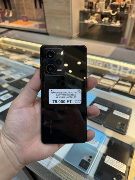 Redmi Note 12 Pro Krtyafggetlen, 12 h garancia