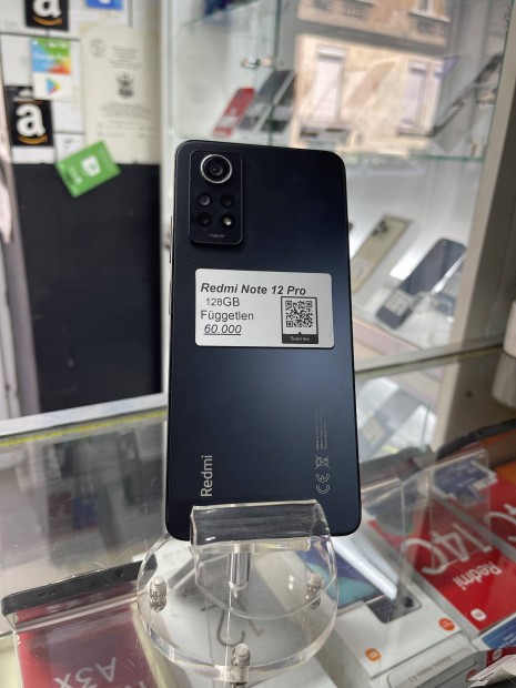 Redmi Note 12 Pro - 128GB- Kártyafüggetlen