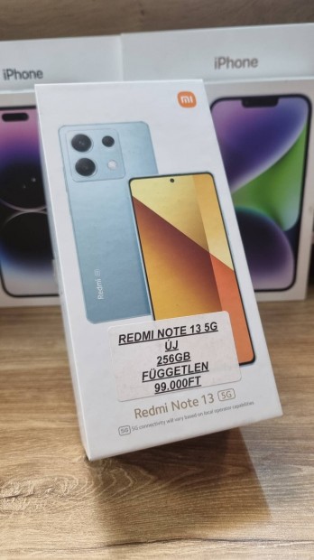 Redmi Note 13 5G j 256GB Fggetlen Akci 