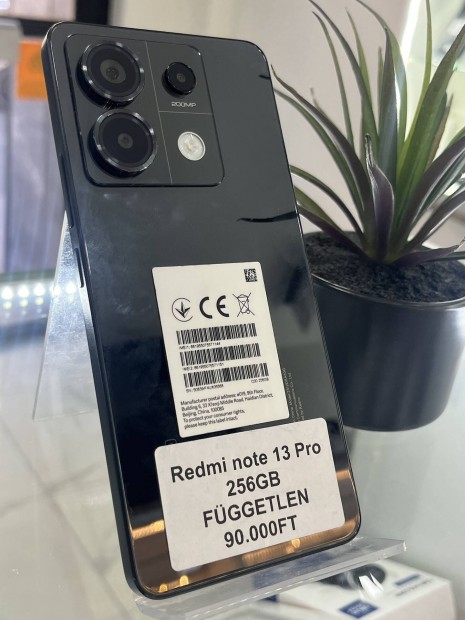 Redmi Note 13 Pro 256GB Fggetlen 3 hnap garancia 