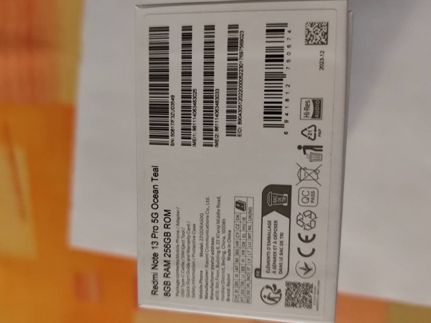 Redmi Note 13 pro 5g 8/256 GB