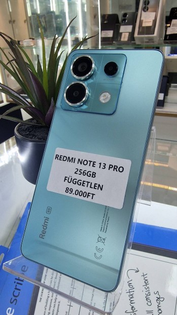 Redmi Note 13 pro ,256GB ,Fggetlen ,Akci 