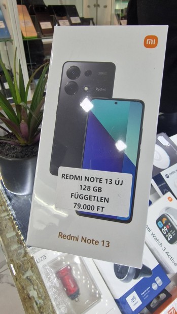 Redmi Note 13 j, 128GB, Fggetlen, Akci 