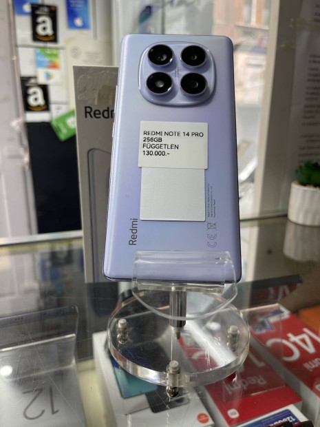 Redmi Note 14 Pro - 256GB- Kártyafüggetlen